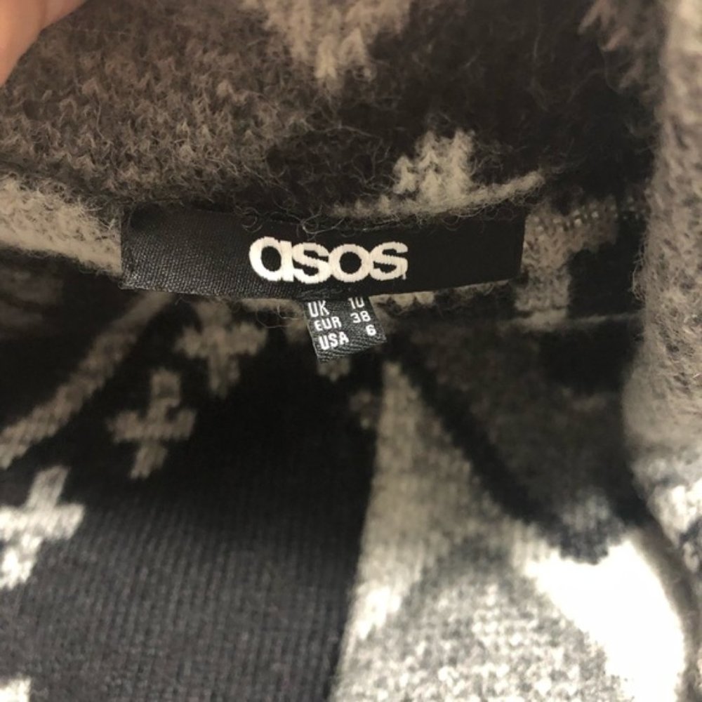 ASOS Wool Fall/Spring Waterfall Coat - Picture 7 of 7